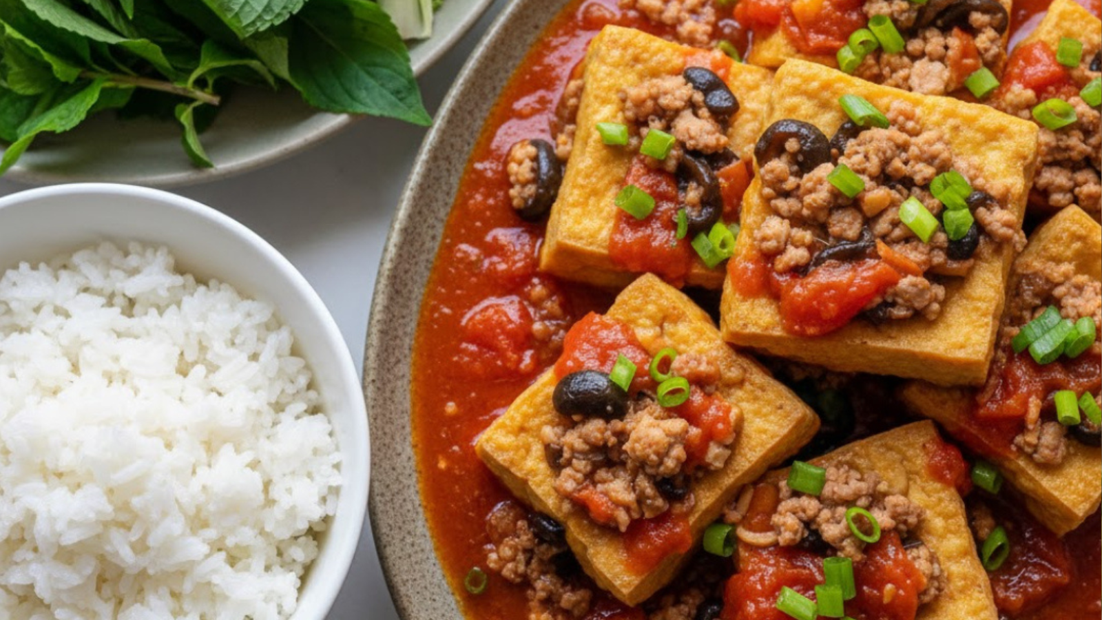 Tuyệt chiêu đậu nhồi thịt cách làm chuẩn vị Hà Nội, giữ trọn hương vị cơm nhà chỉ trong 15 phút